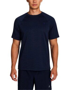 Champion Men's Size 3XL (XXXL) Blue Short SLeeve Active Tee T-Shirt NWT